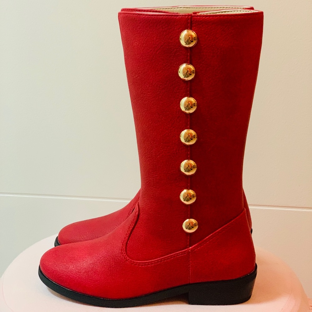 Beautiful Trish Scully Girl leather Boots. New!